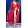 Chilirose Robe ouverte Nuria - Rouge